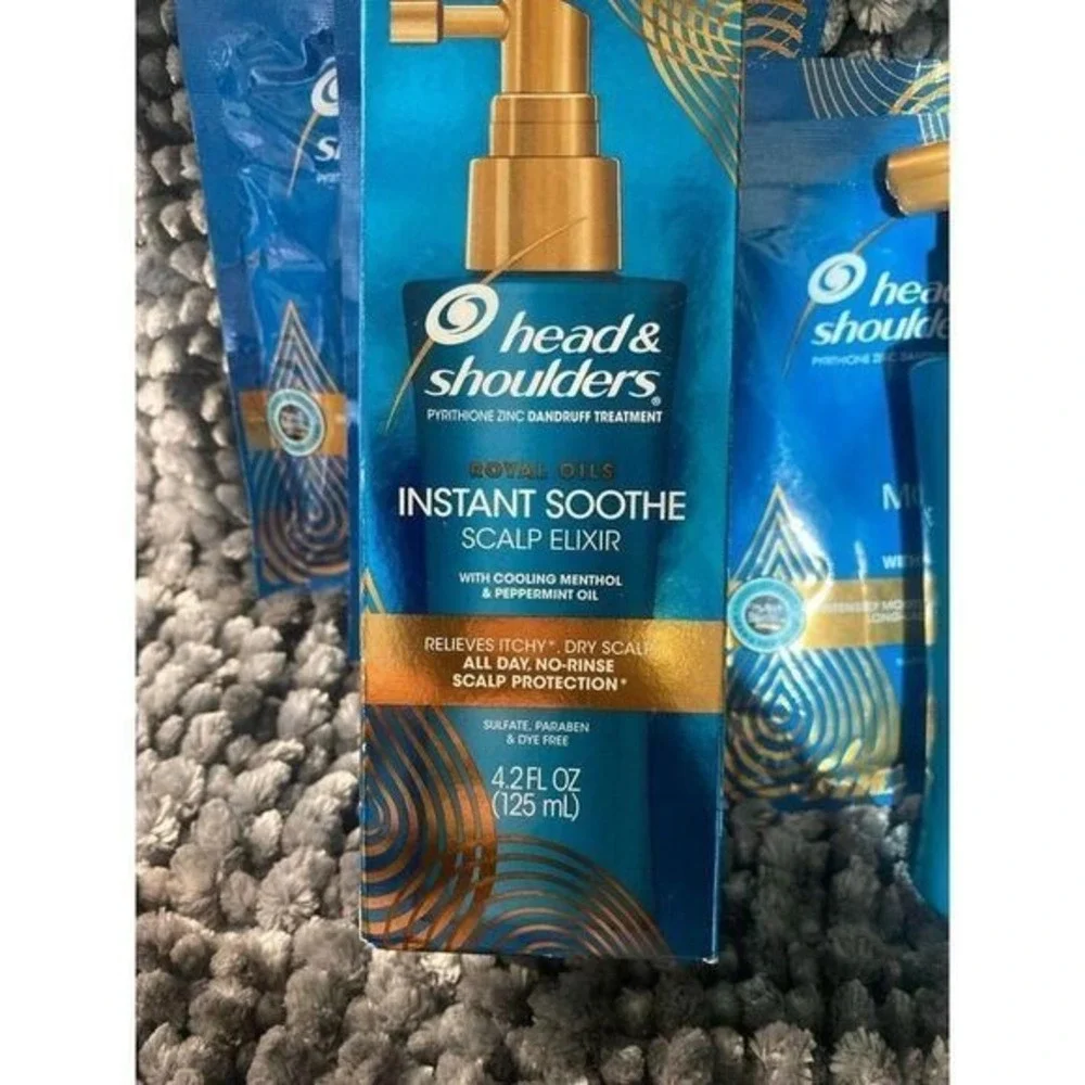 2 Head & Shoulder‎ Instant Soothe Scalp Exlir and 2 Deep Moisture Masque